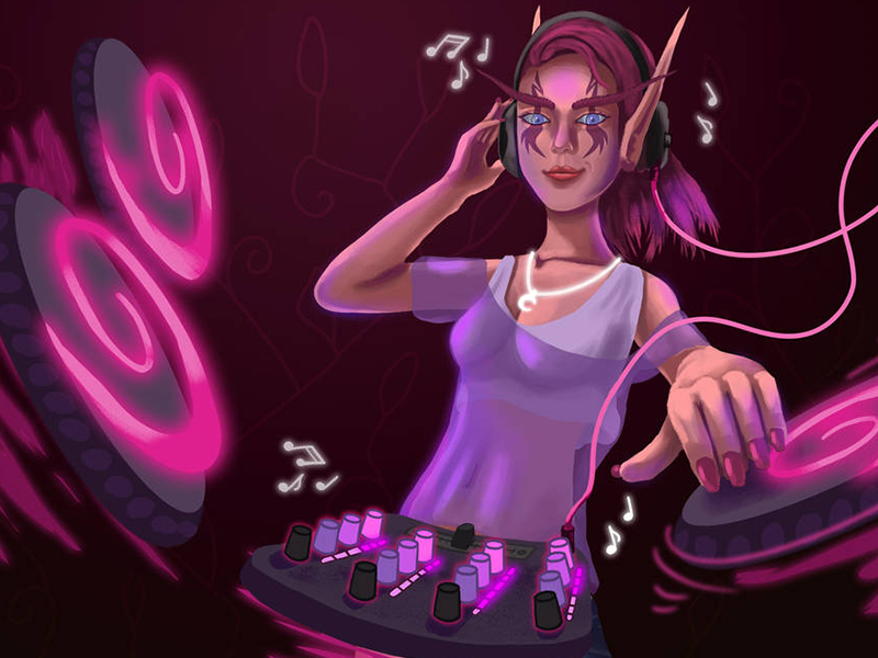 Art | Elf DJ