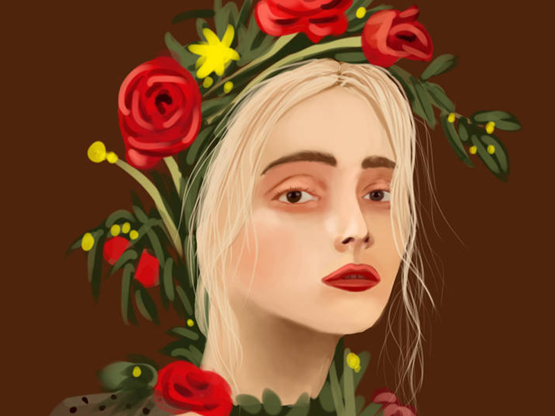 Art | Woman Flower